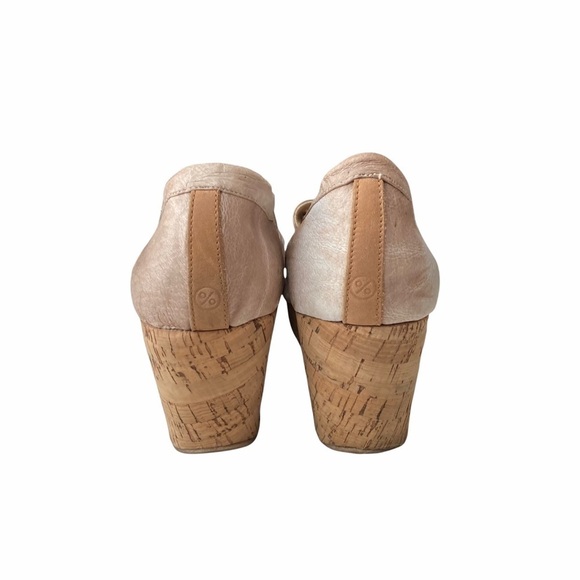 Anthropologie 80%20 Leather Tie Dye Wedge Sandals - Picture 7 of 12